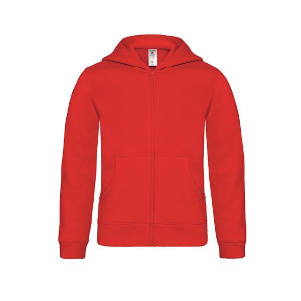 Kids´ Hooded Full Zip Sweat